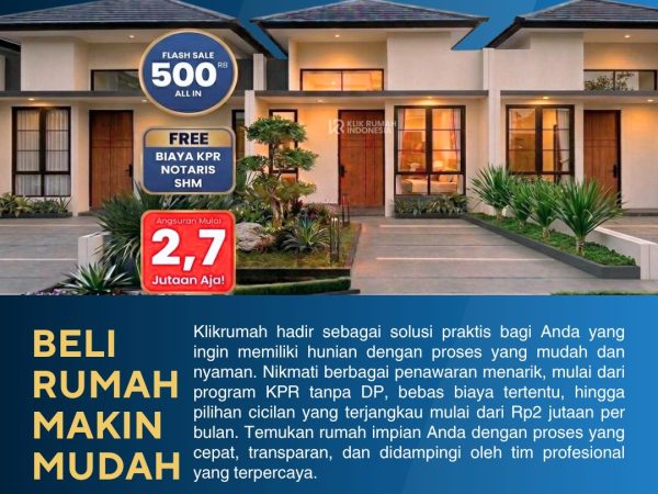 New Launching Perumahan Dekat Stasiun KRL Citayam