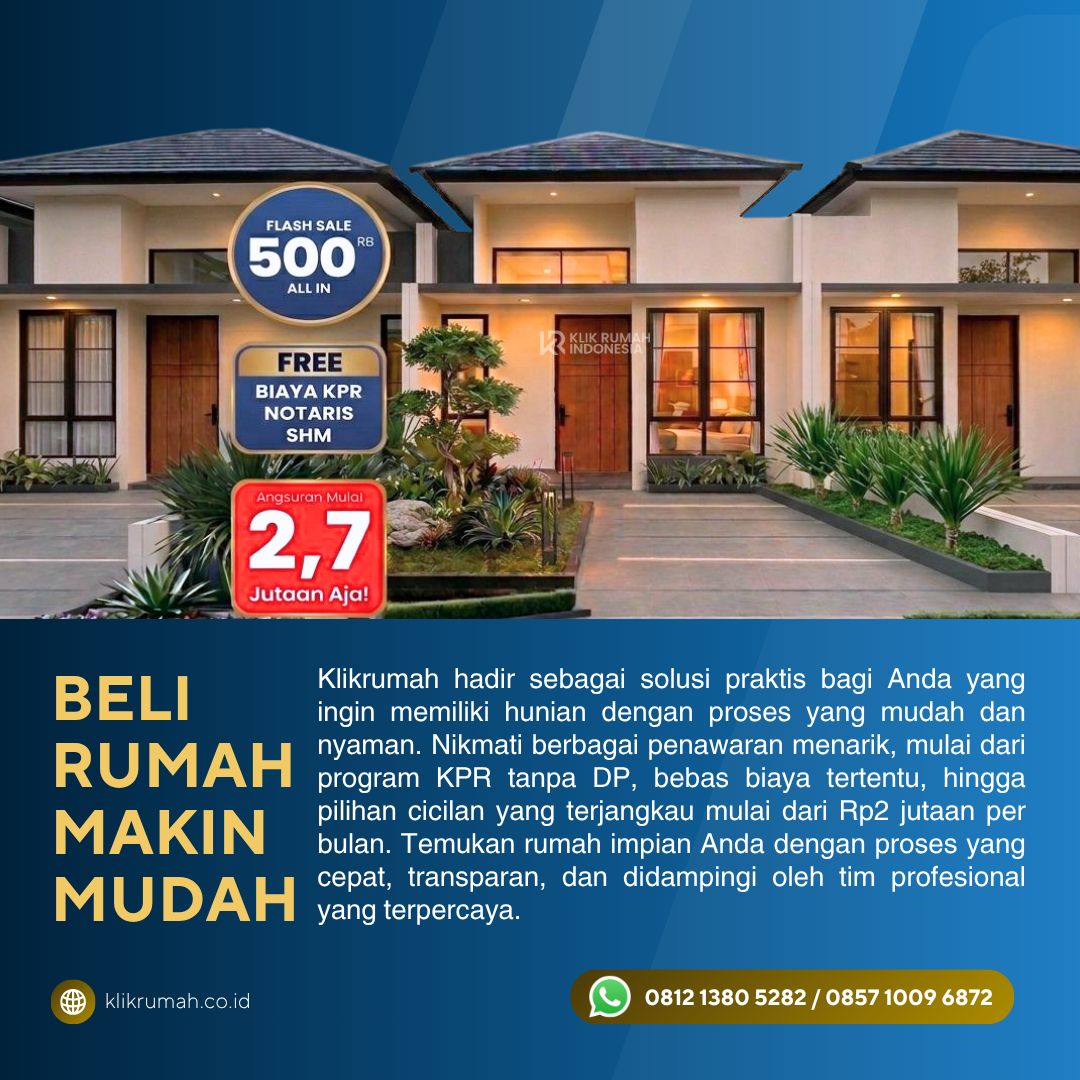 klikrumah promo
